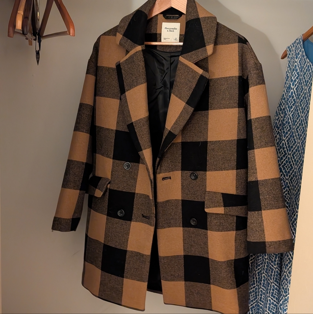 Abercrombie Wool Blend Coat